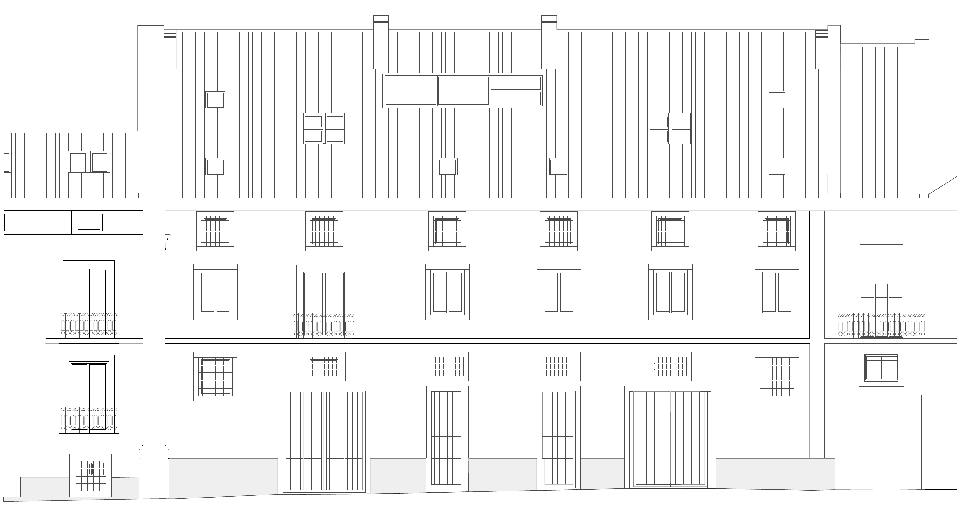 Elevation of Forno (A9), from the Plantas v1.4 drawing set