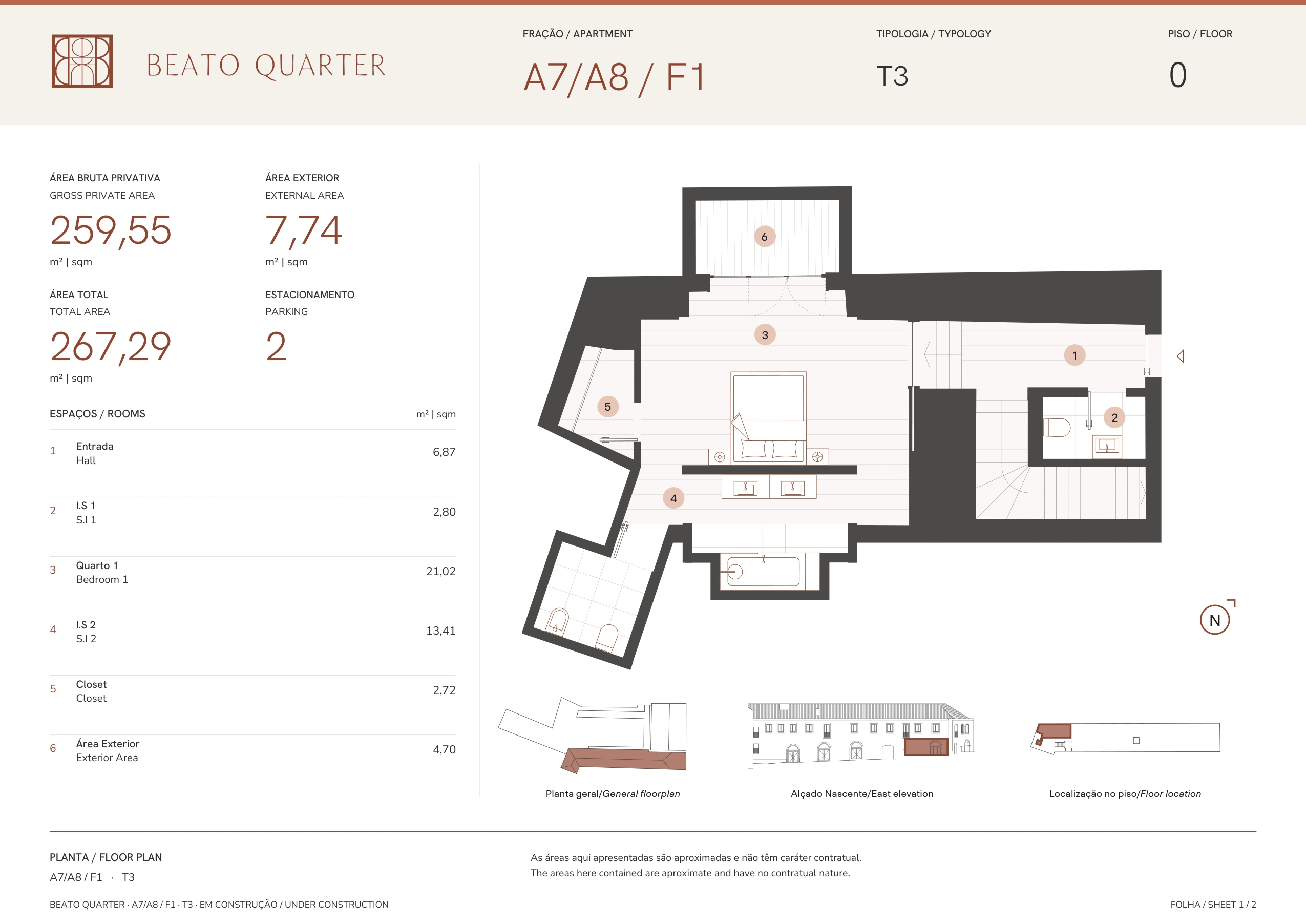 Residence 1 · original drawing 1