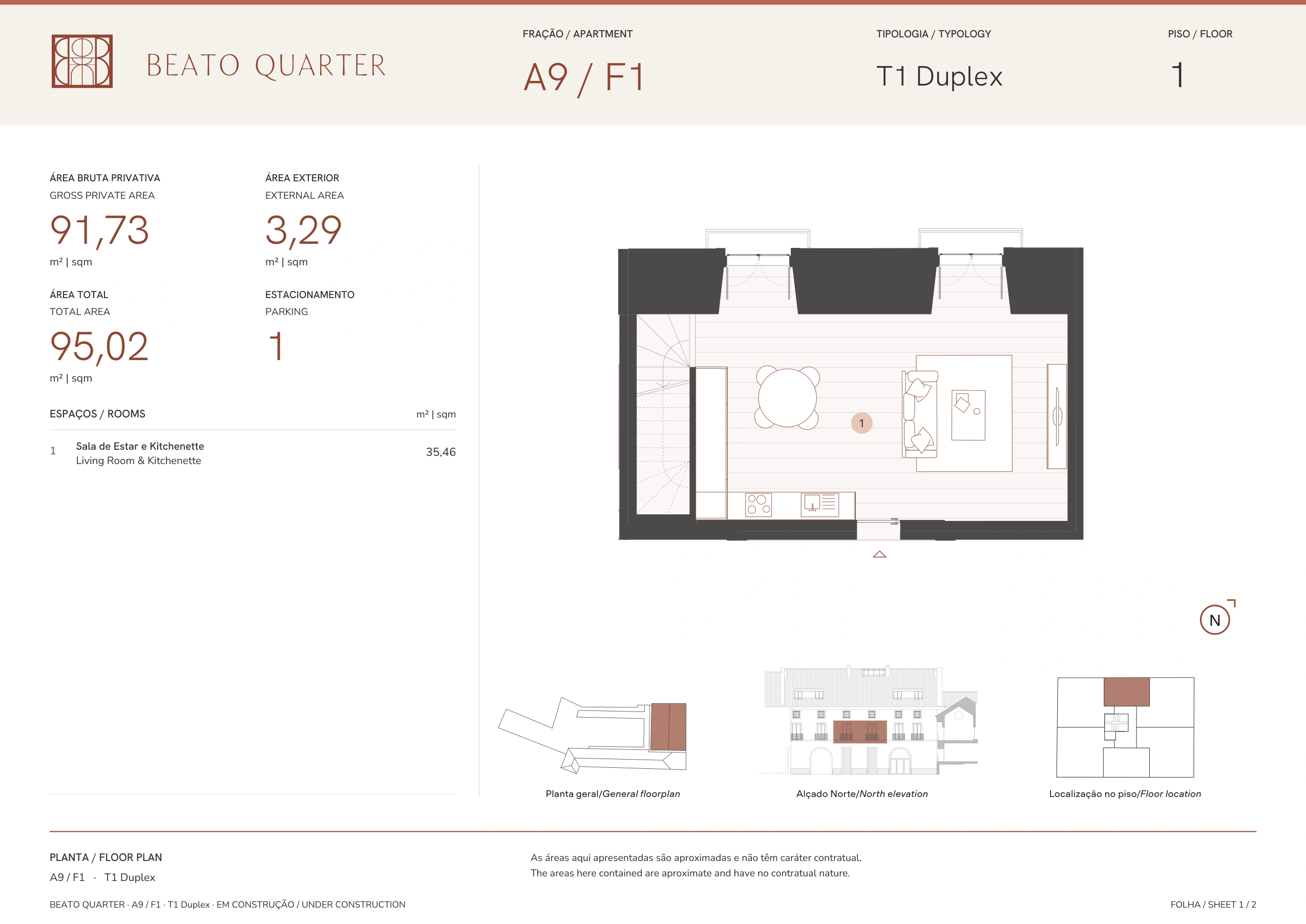 Residence 1 · original drawing 1