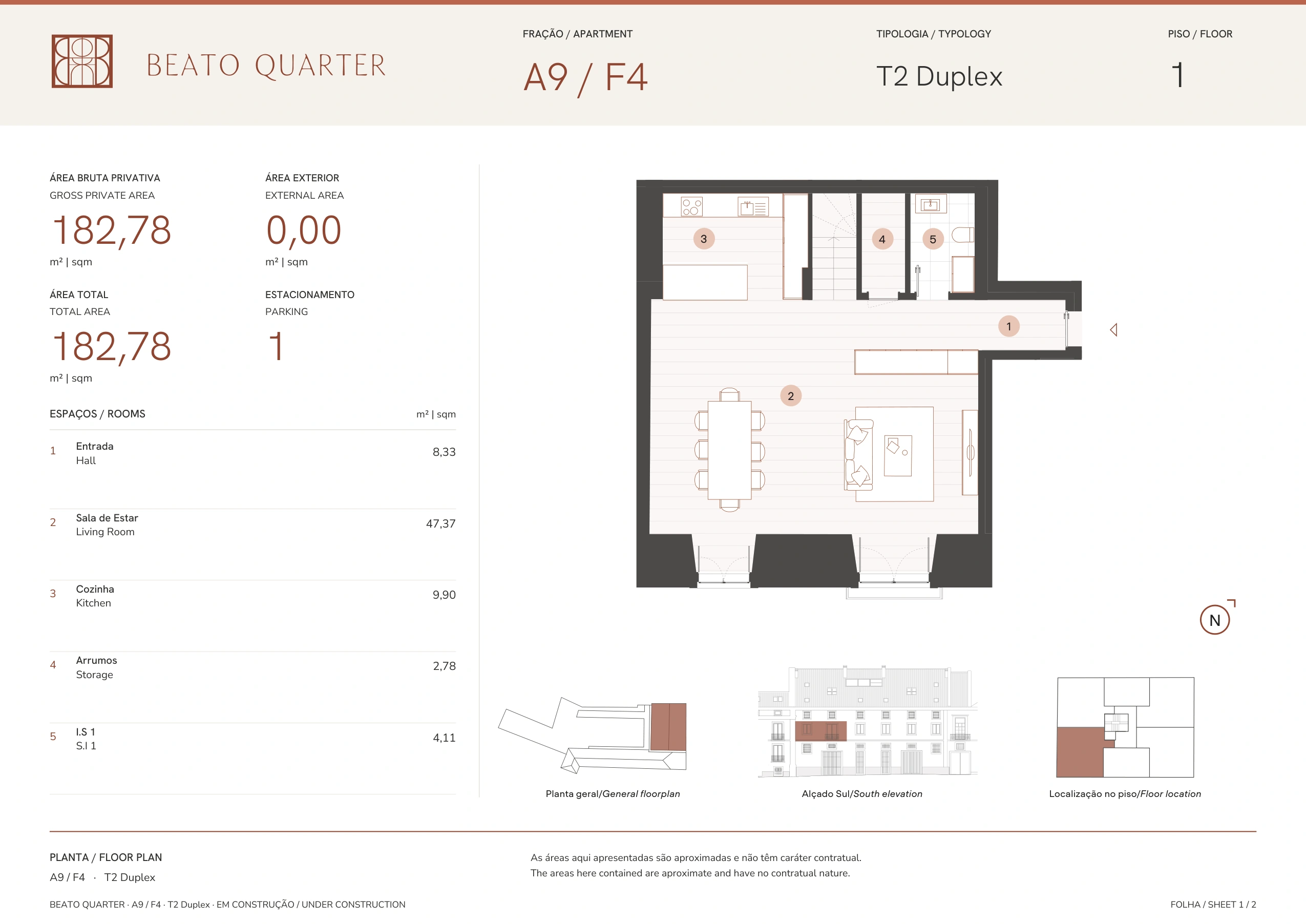 Residence 4 · original drawing 1