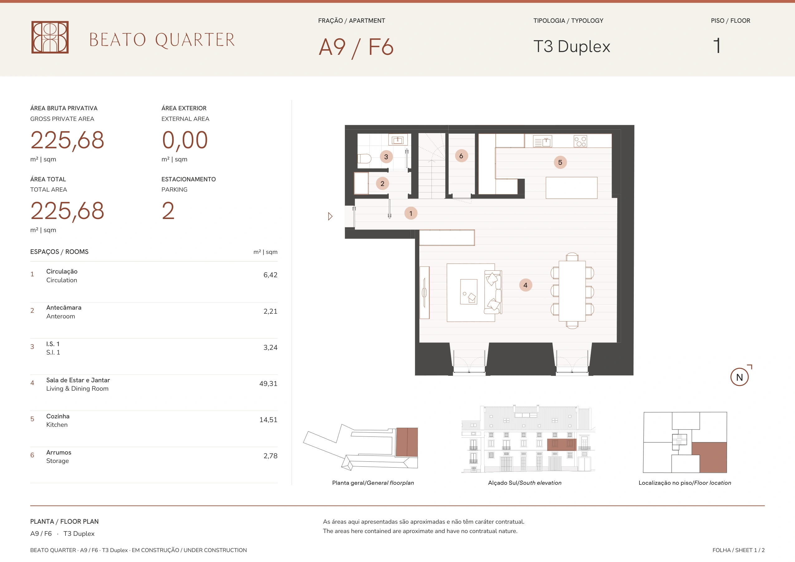 Residence 6 · original drawing 1